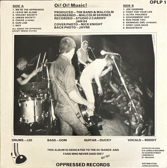 The Oppressed Oi! Oi! Music