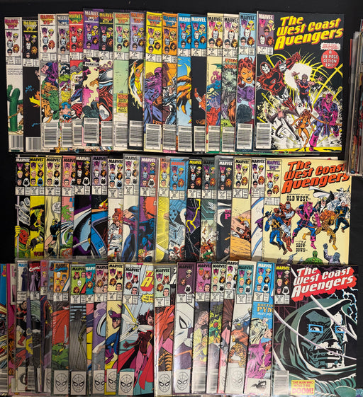 West Coast Avengers #1-47,55-60, Annual #2,3,5 FN/VF (7.0)