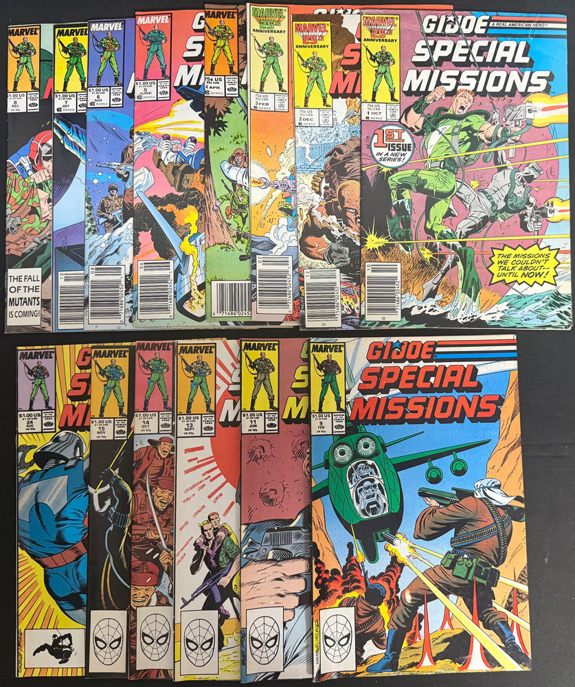 G.I. Joe Special Missions Lot Newsstand FN/VF (7.0) 14 Issues