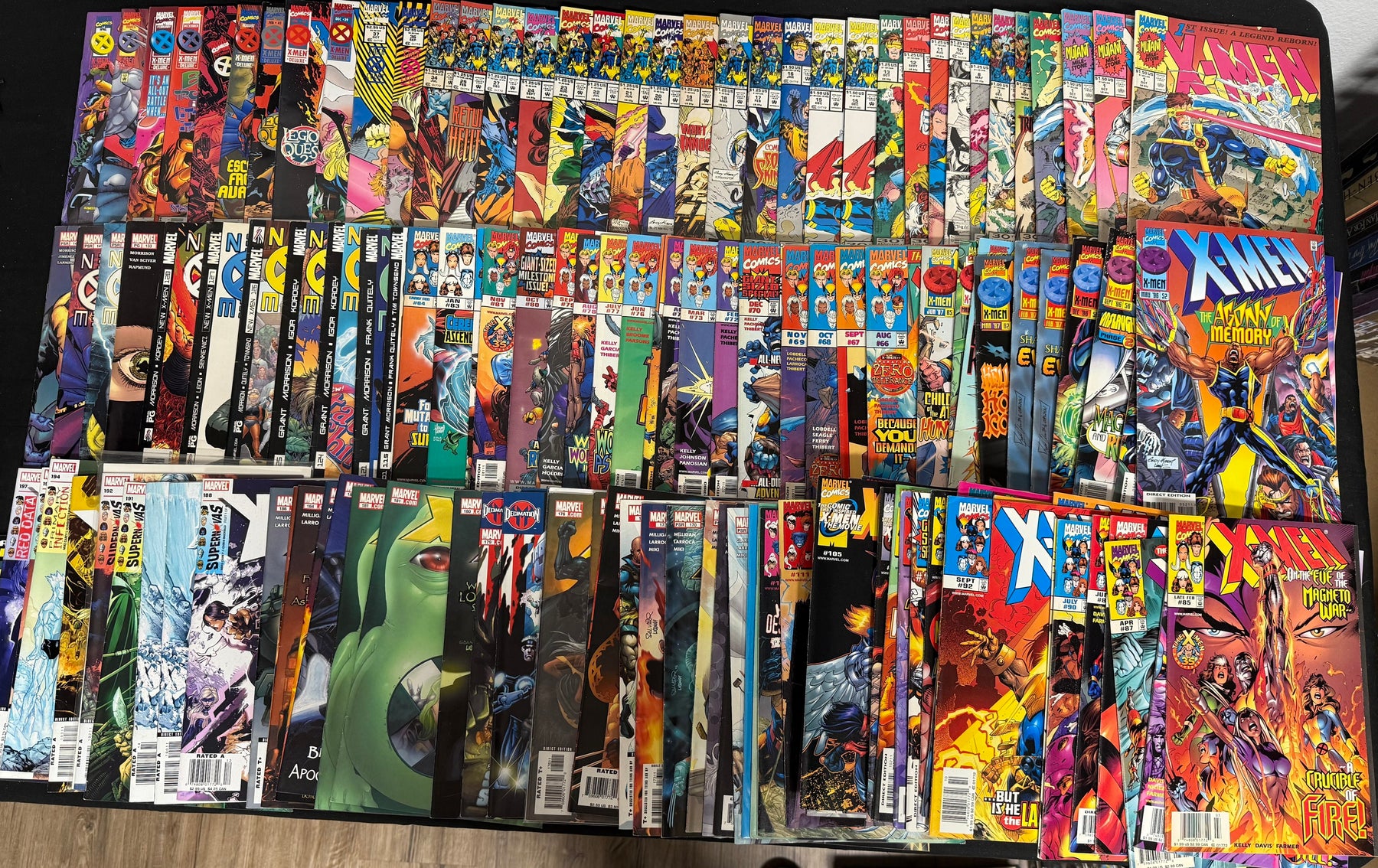 X-Men (1991) #1-197 VF- (7.5) (135 Issues)