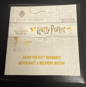 Harry Potter Hogwards Witchcraft & Wizardry Watch