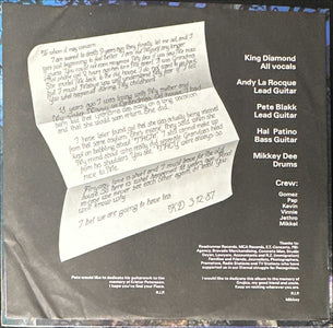 King Diamond Conspiracy (Promo Copy)