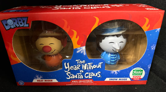 Funko - VYNL: The Year Without A Santa Claus Heat Miser + Snow Miser