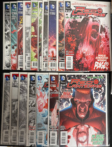 Red Lanterns #0, 1-27 + Sketch Variants NM+ (9.6) (37 Books)