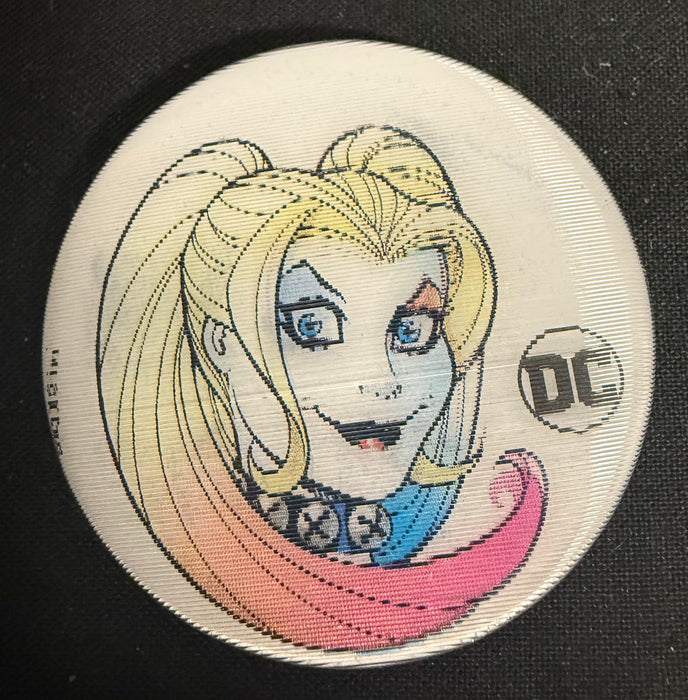 DC Harley Quinn Button Pin (Hologram)