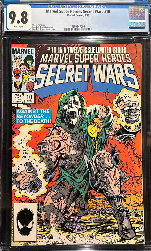 Marvel Super-Heroes Secret Wars # 10 CGC 9.8