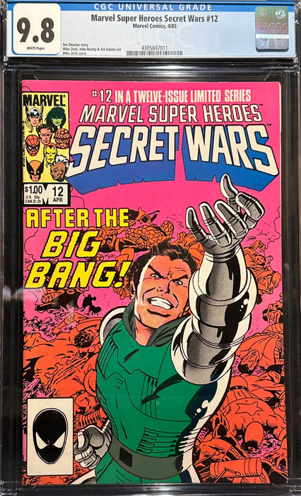 Marvel Super-Heroes Secret Wars # 12 CGC 9.8