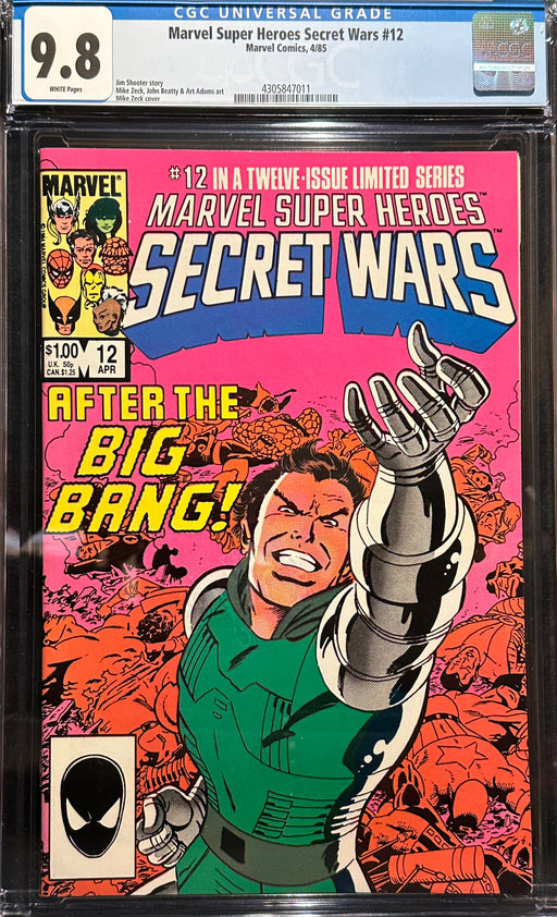 Marvel Super-Heroes Secret Wars # 12 CGC 9.8