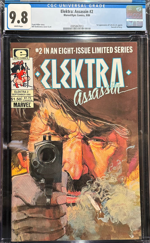 Elektra: Assassin #  2  CGC 9.8