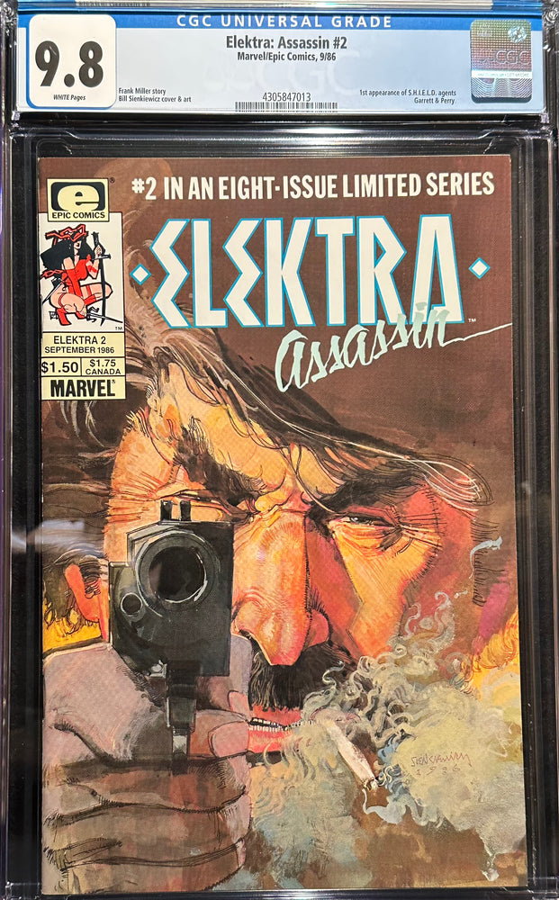 Elektra: Assassin #  2  CGC 9.8
