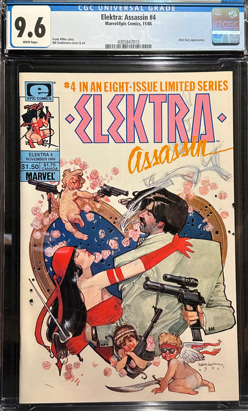Elektra: Assassin #  4  CGC 9.6