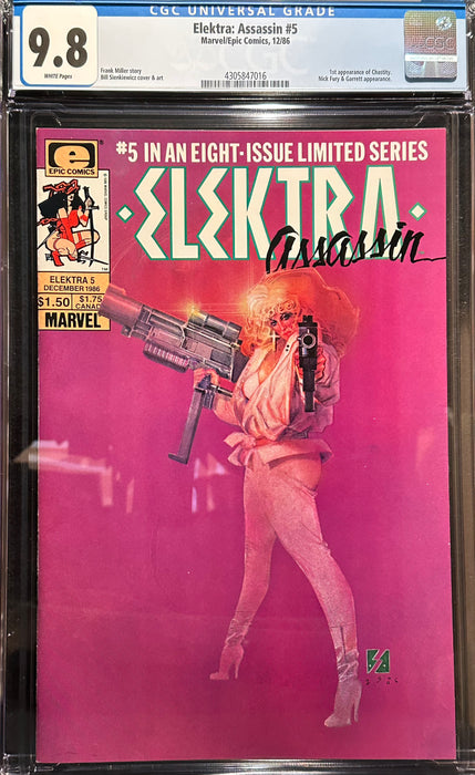 Elektra: Assassin #  5  CGC 9.8