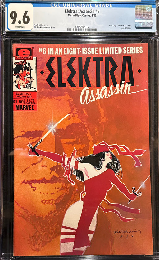 Elektra: Assassin #  6  CGC 9.6