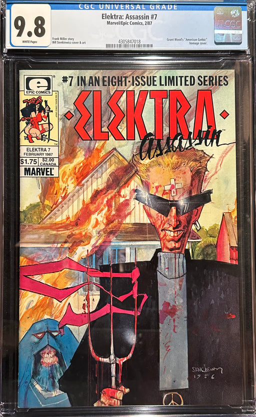Elektra: Assassin #  7  CGC 9.8