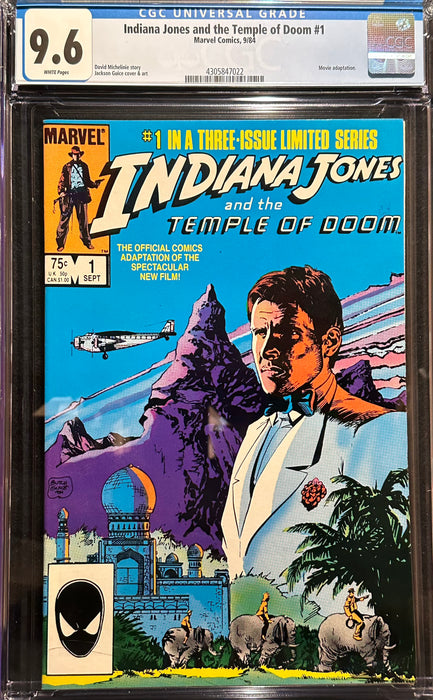 Indiana Jones and the Temple of Doom #  1 CGC 9.6