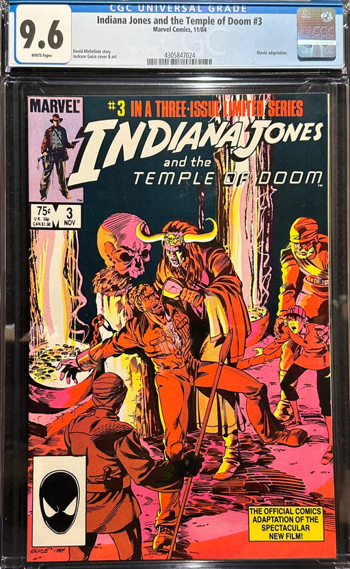Indiana Jones and the Temple of Doom #  3 CGC 9.6