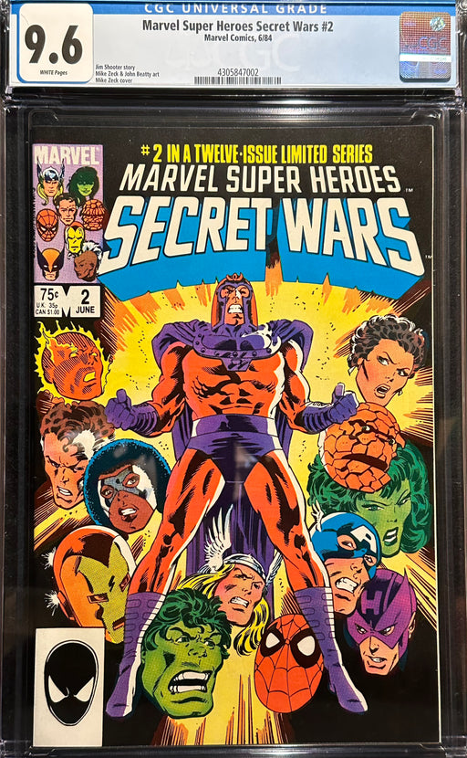 Marvel Super-Heroes Secret Wars #  2 CGC 9.6