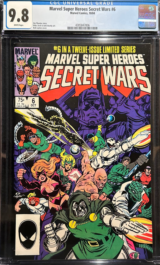 Marvel Super-Heroes Secret Wars #  6 CGC 9.8