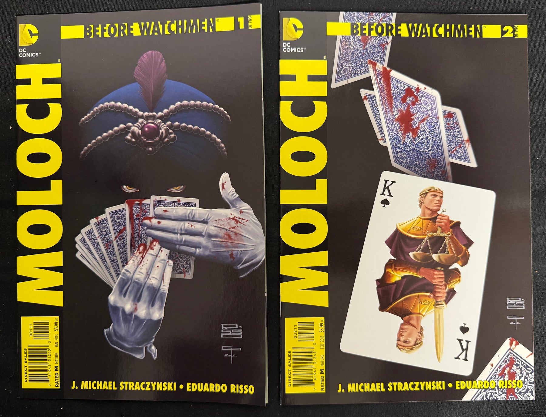 Before Watchmen: Moloch #1-2 Newsstand NM (9.4)