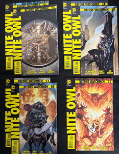 Before Watchmen: Nite Owl #  1-4 + Variants NM+ (9.6)