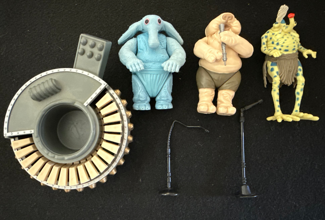 Kenner Star Wars ROTJ Max Rebo Band Complete