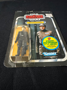 Kenner Star Wars ESB (1982) Imperial Commander 48 Back