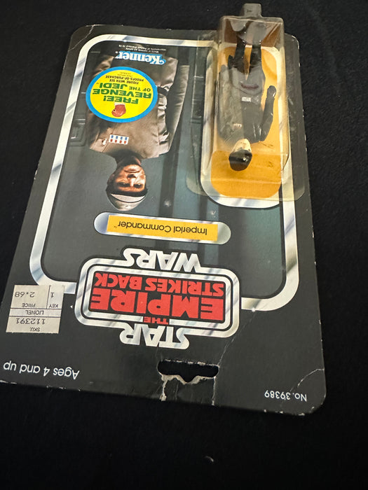Kenner Star Wars ESB (1982) Imperial Commander 48 Back