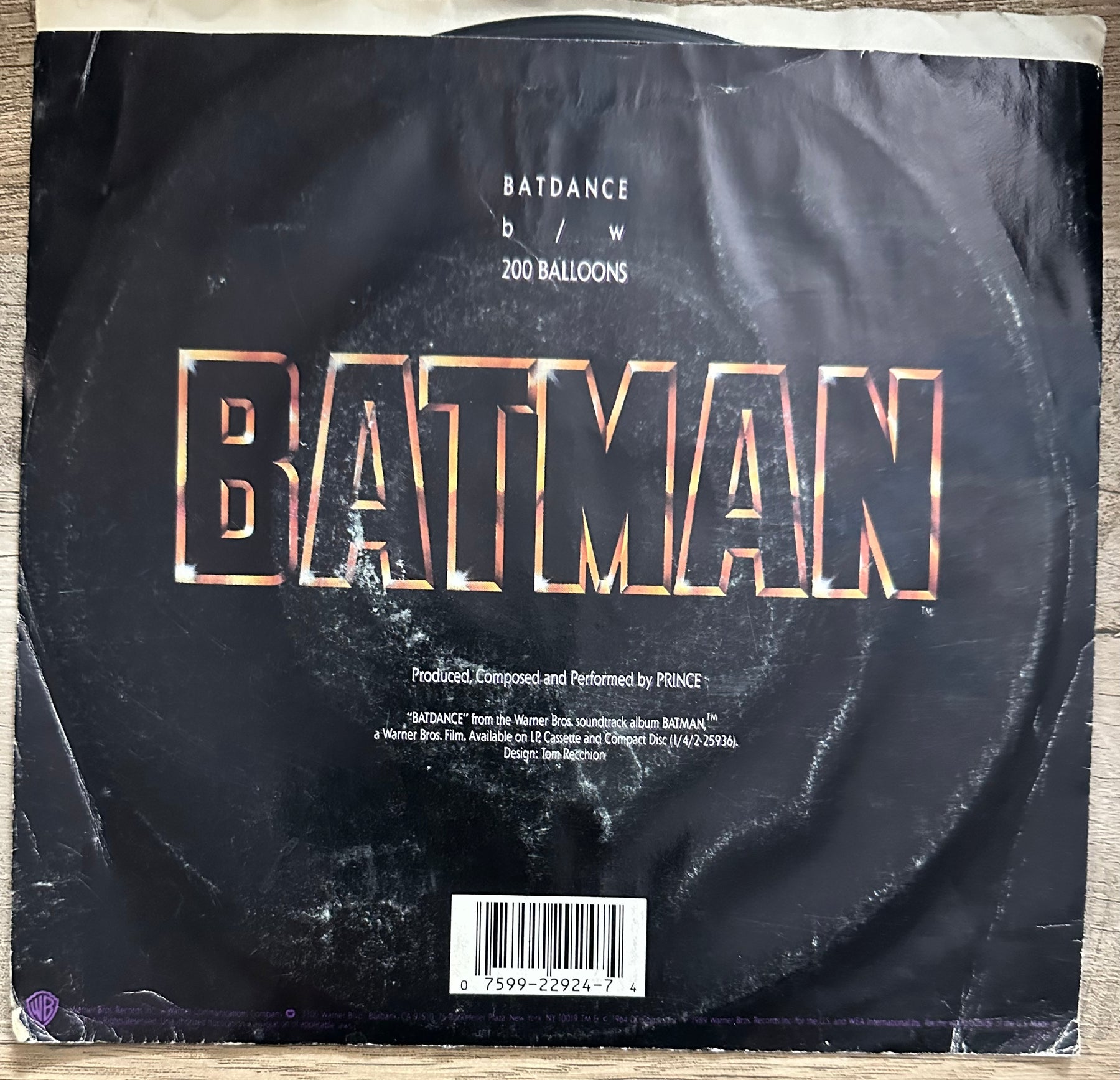 Prince Batman (1989) - Batdance / Balloons (7")