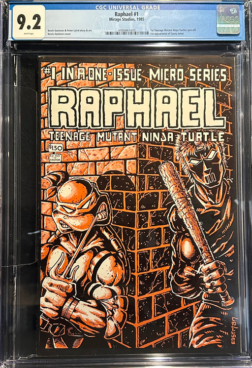 Raphael, Teenage Mutant Ninja Turtle #  1  CGC 9.2