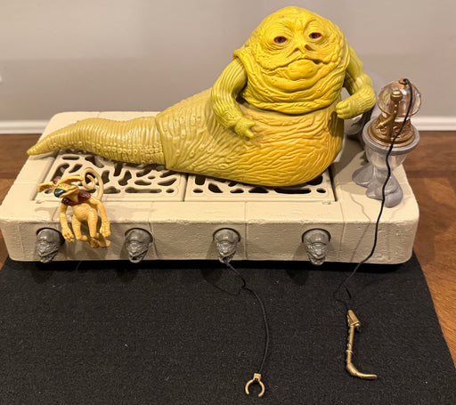 Kenner Star Wars ROTJ Jabba the Hutt Playset Complete