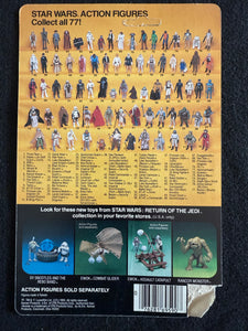 Kenner Star Wars ROTJ AT-ST Driver 77 Back Card Only