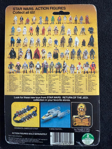 Kenner Star Wars ROTJ Logray 65 Back Card Only