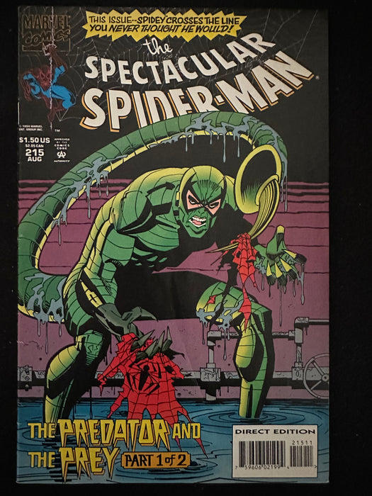 Spectacular Spider-Man #215  VF+ (8.5)
