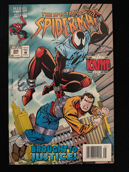 Spectacular Spider-Man #224  Newsstand NM (9.4)