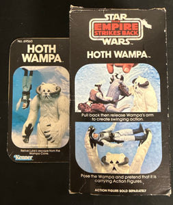 Kenner Star Wars ESB Hoth Wompa with Box and Luke Skywalker
