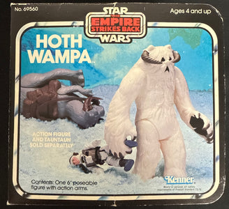 Kenner Star Wars ESB Hoth Wompa with Box and Luke Skywalker