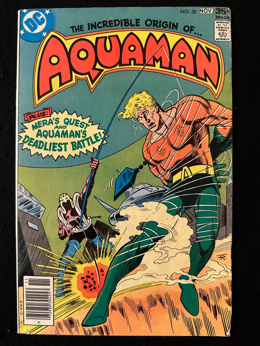 Aquaman #57, 58-63 (1977) 6 Issues Black Manta, Origin Retold