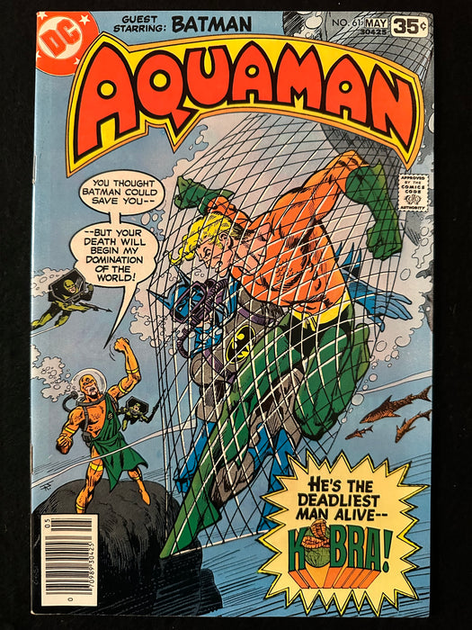 Aquaman #57, 58-63 (1977) 6 Issues Black Manta, Origin Retold