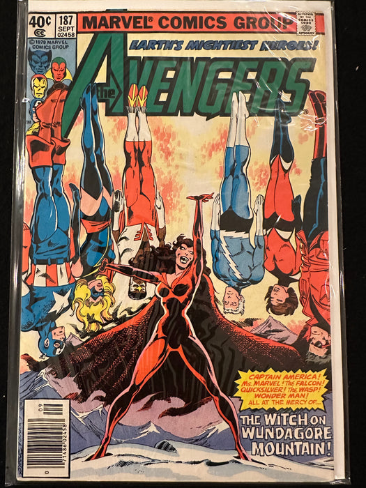 Avengers #186-190 (5 Issues) Mordred the Mystic