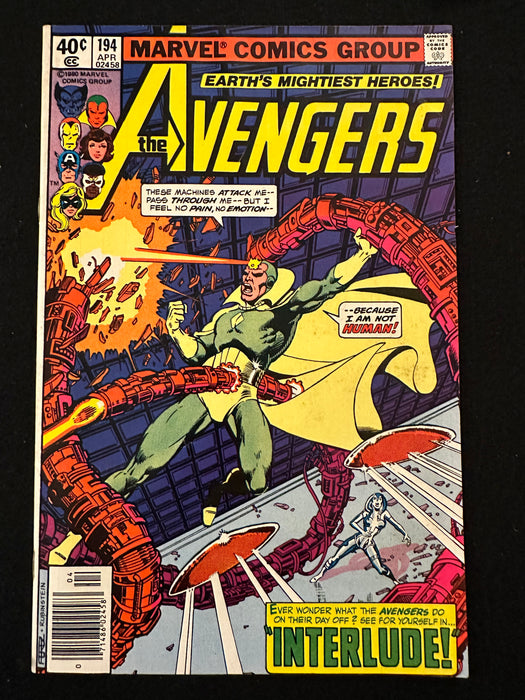 Avengers #191-195 (5 Issues) Taskmaster Cameo