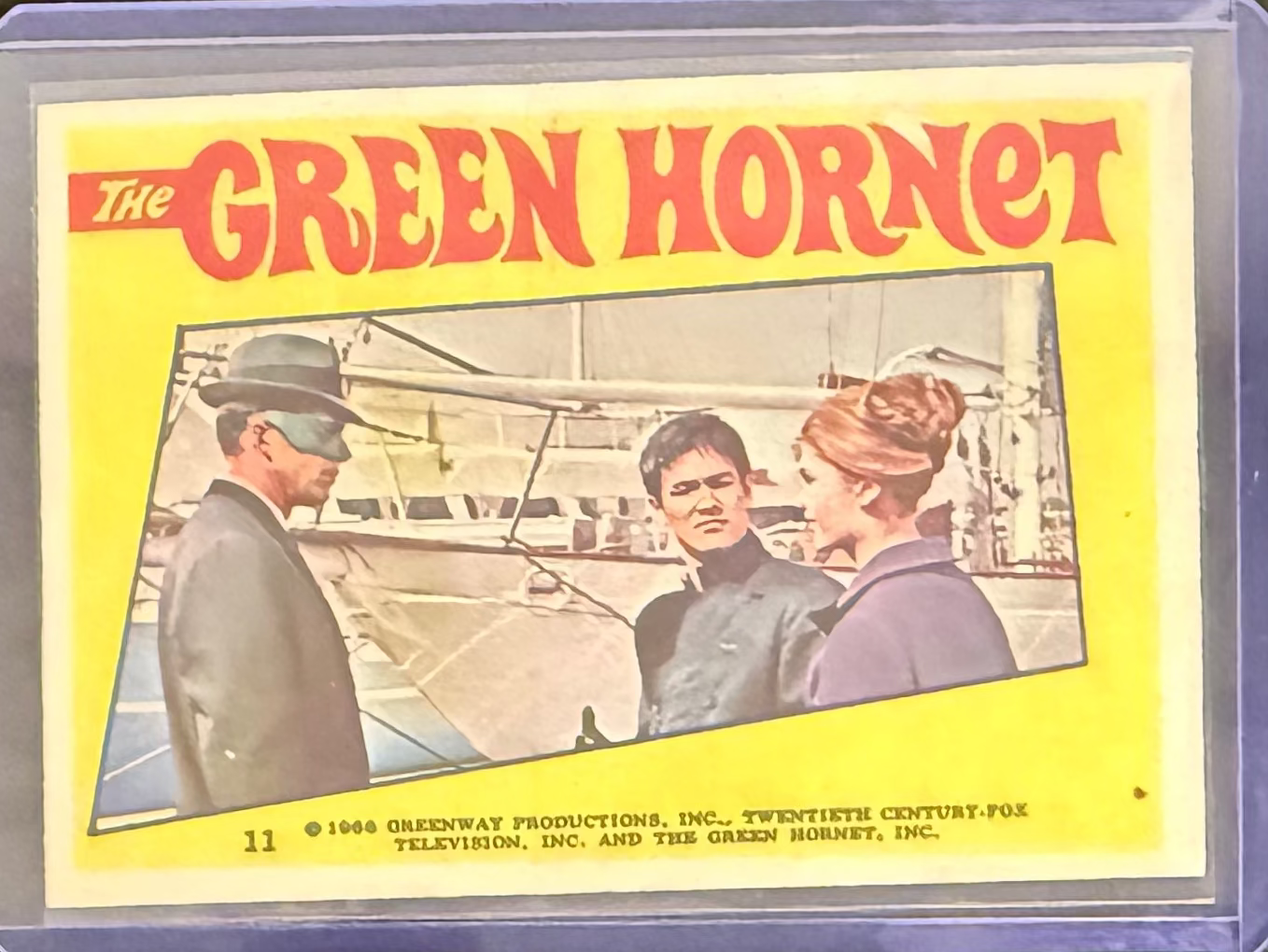 The Green Hornet Donruss Sticker #11 (1966)