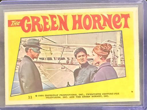 The Green Hornet Donruss Sticker #11 (1966)