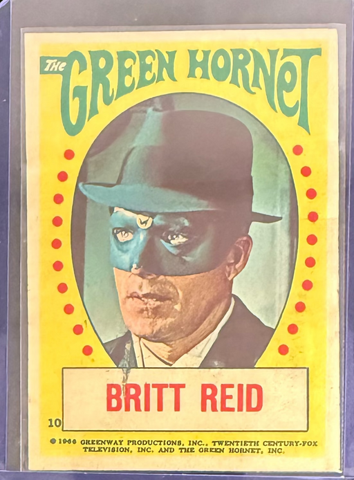 The Green Hornet Donruss Sticker #10 (1966)