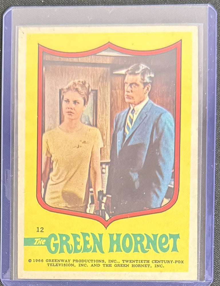 The Green Hornet Donruss Sticker #12 (1966)
