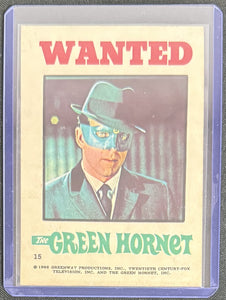The Green Hornet Donruss Sticker #15 (1966)