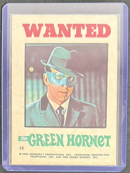 The Green Hornet Donruss Sticker #15 (1966)