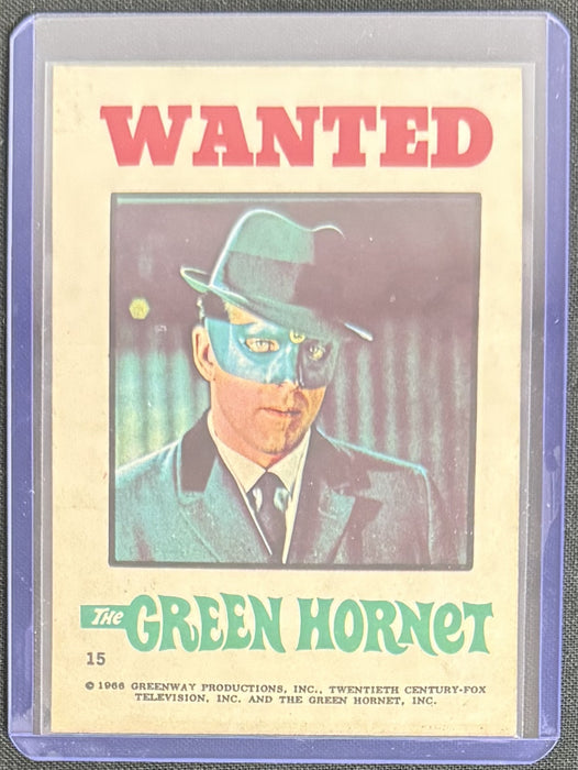 The Green Hornet Donruss Sticker #15 (1966)