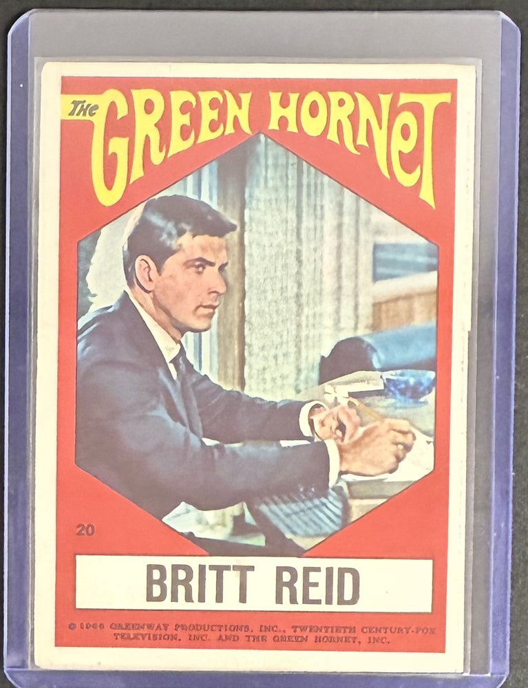 The Green Hornet Donruss Sticker #20 (1966)