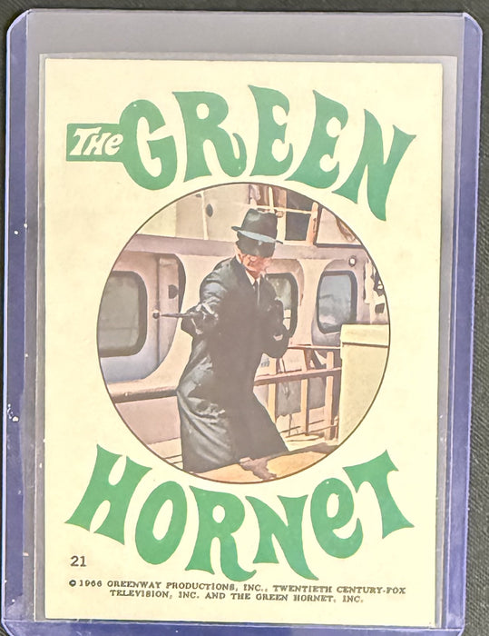 The Green Hornet Donruss Sticker #21 (1966)
