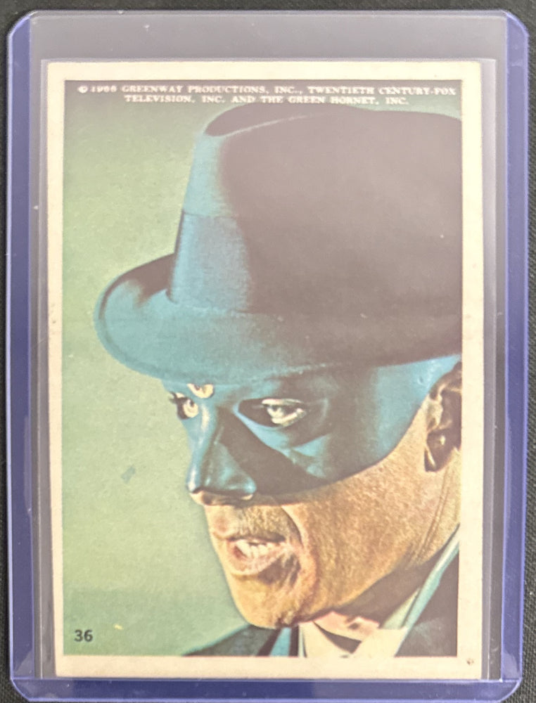 The Green Hornet Donruss Sticker #36 (1966)